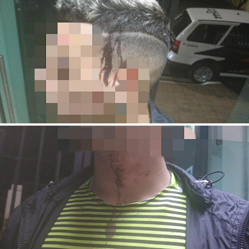 jovem afirmou que acionará a justiça contra o agressor